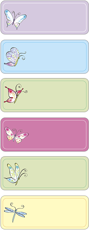 Butterfly Labels | SuperValue Checks