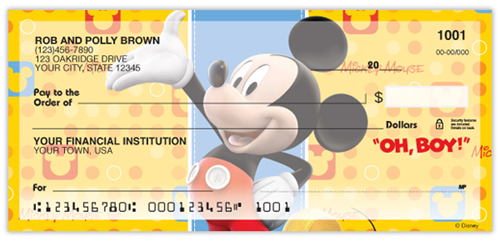 Mickey Funtastic Checks
