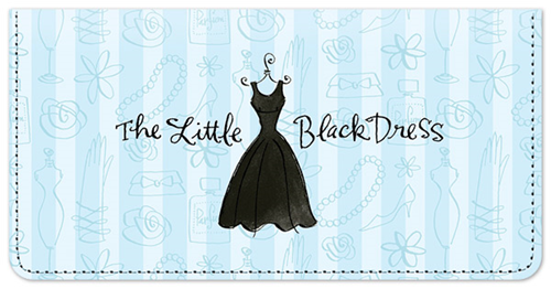 Little Black Dress Checkbook Cover
