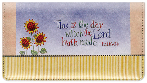 Simple Blessings Checkbook Cover