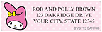 Hello Kitty & Friends Address Label