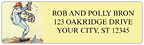 Gary Patterson's At The Ballpark Address Labels