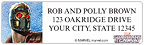 Guardians of the Galaxy Address Label