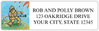 Gary Patterson's Fire Heroes Address Label