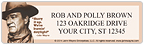 John Wayne Address Labels