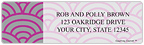 Cachet Circles Address Labels