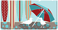 Boardwalk Checkbook Cover