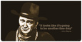 John Wayne Checkbook Cover