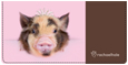 Oink - rachaelhale® Checkbook Cover