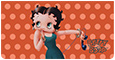 Betty Boop™ Vintage Pin Up Checkbook Cover