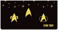 Star Trek Badges Checkbook Cover