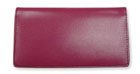 Red Leather Checkbook Cover