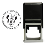 Minnie Round Stamp