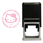 Retro Hello Kitty® Round Stamp - Pink