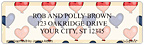 Perfectly Patriotic Address Labels