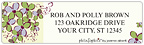 Fancy Floral Address Labels