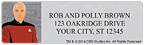 STAR TREK™ Next Generation Address Labels